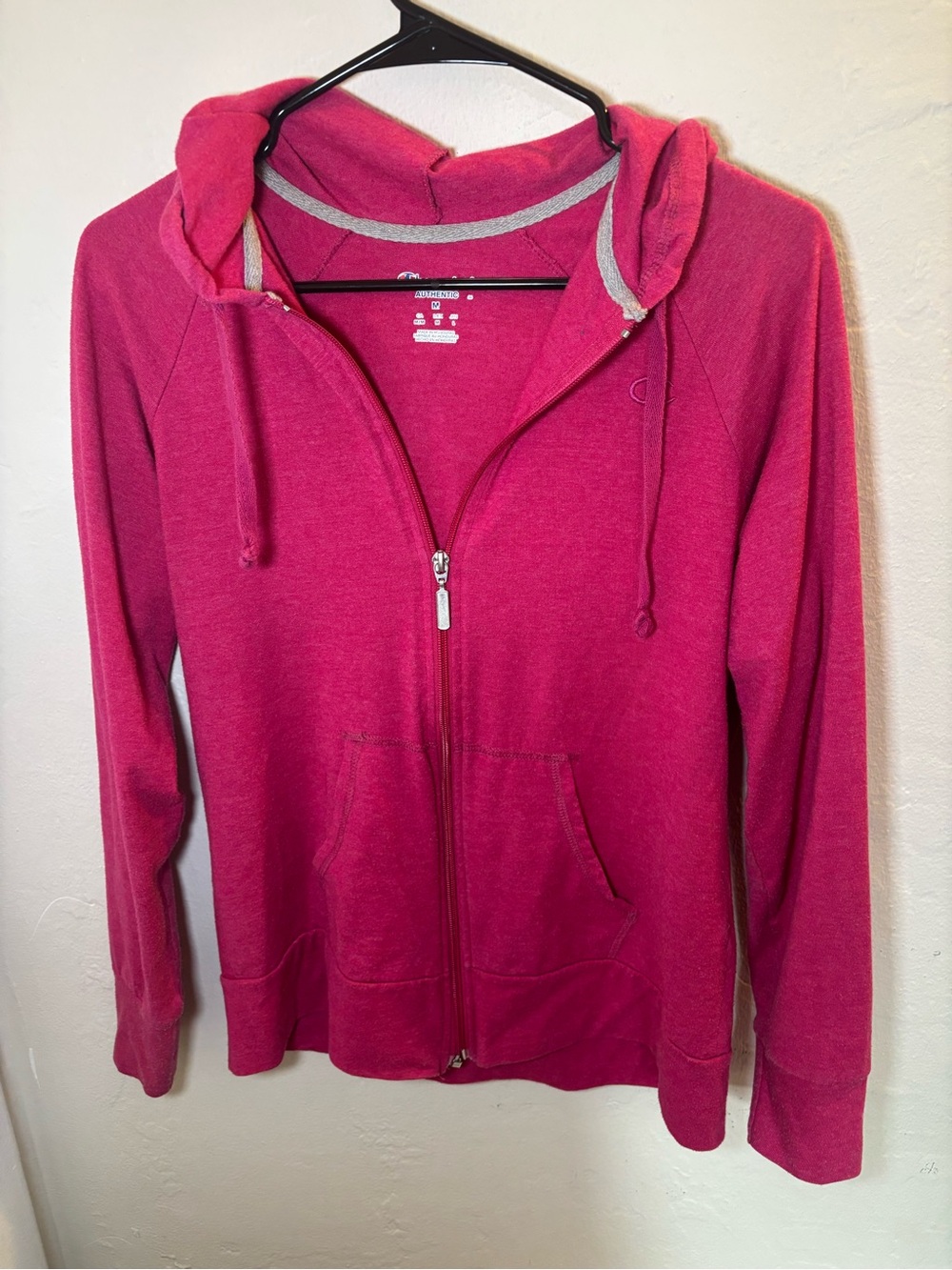Champion Fuchsia Pink Full-Zip Hoodie